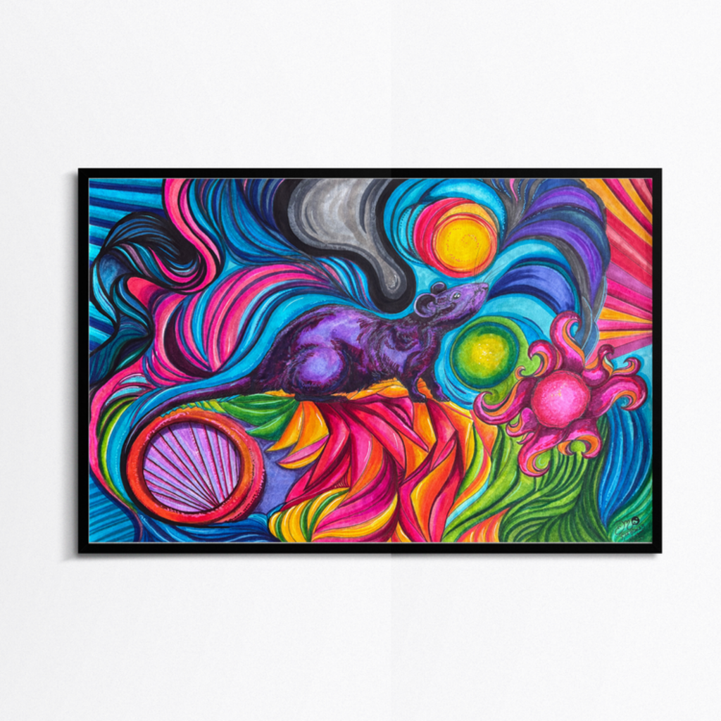"Psychedelic Rat"