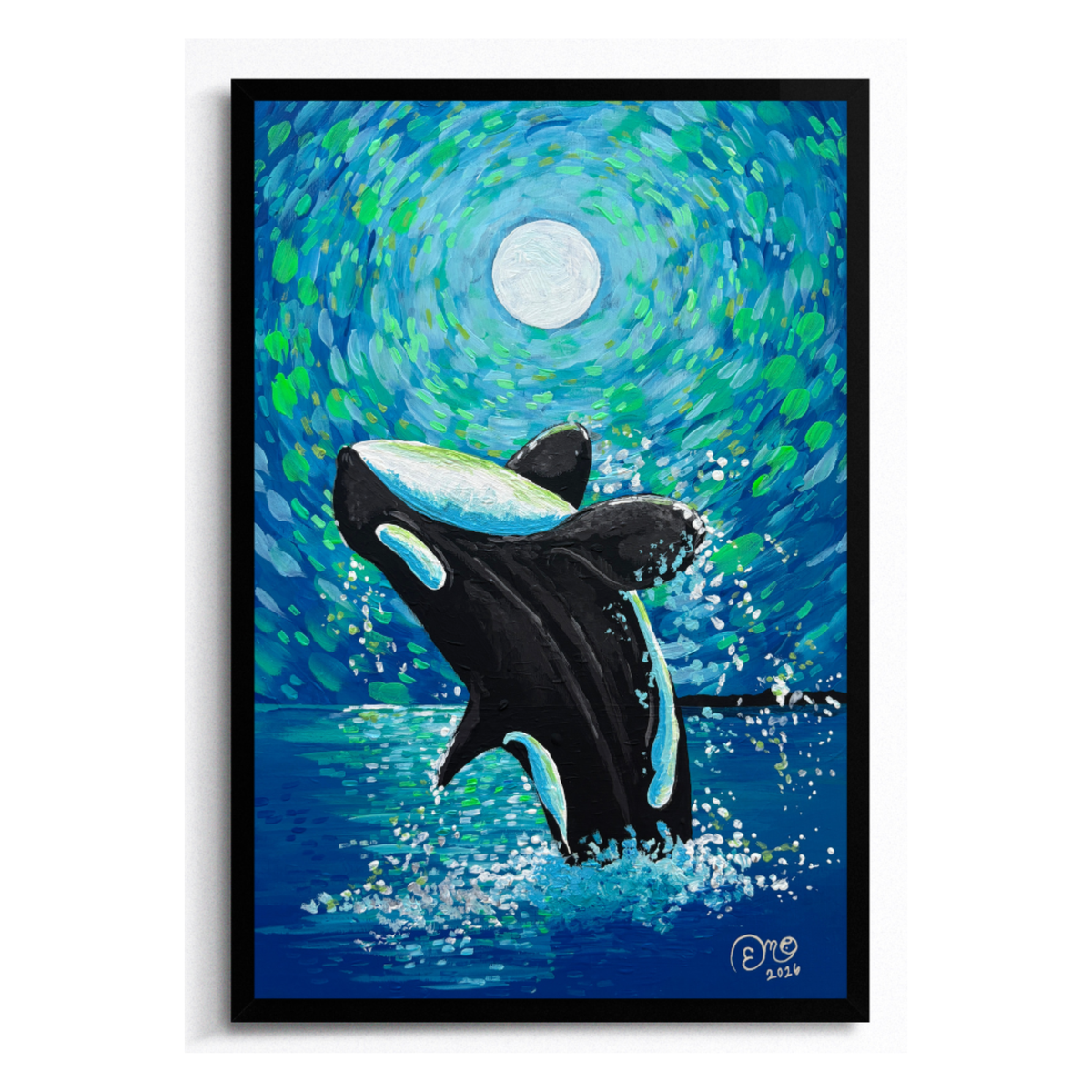 4x6" Mini Print "Dancing in the Moonlight"