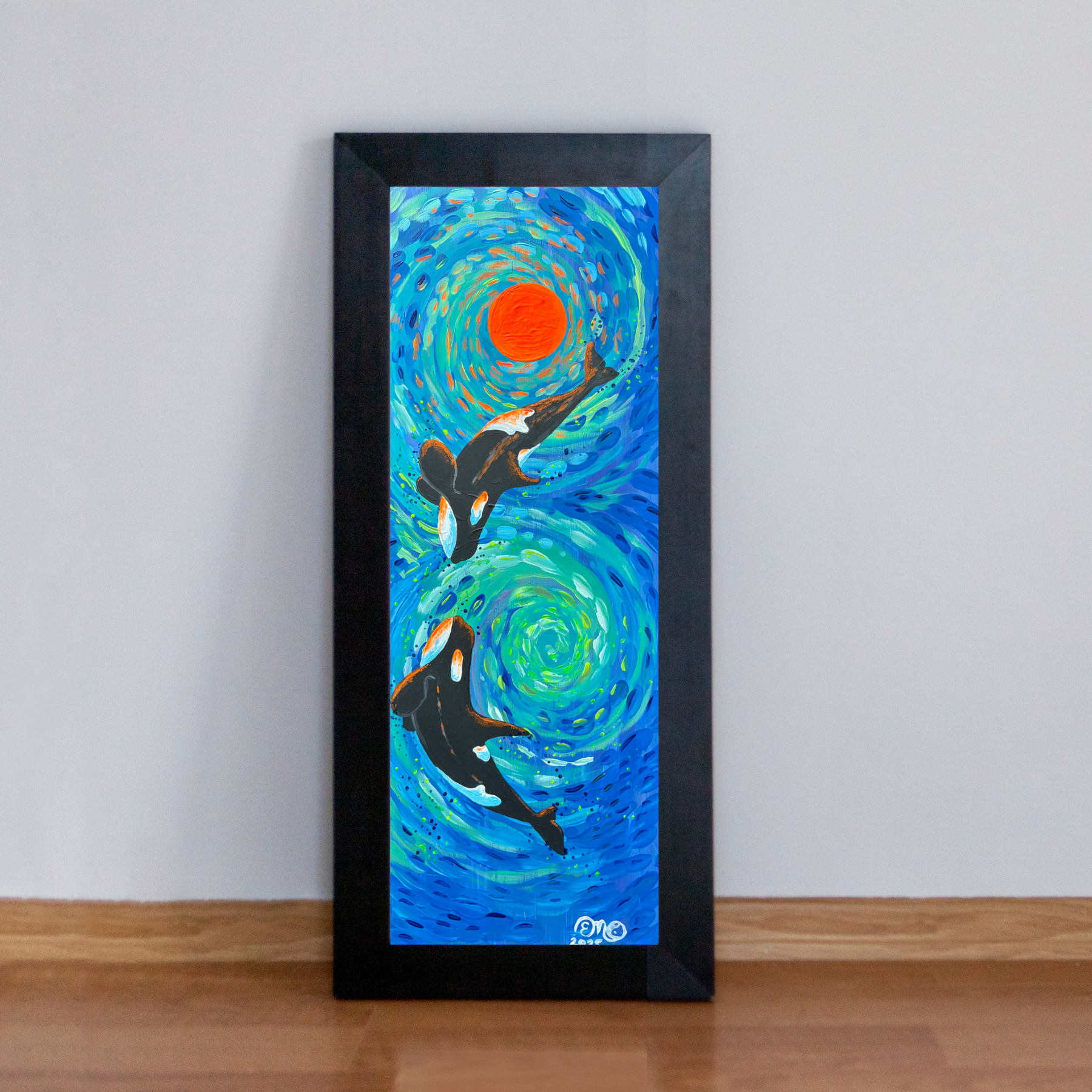 "Spiraling Together" Print