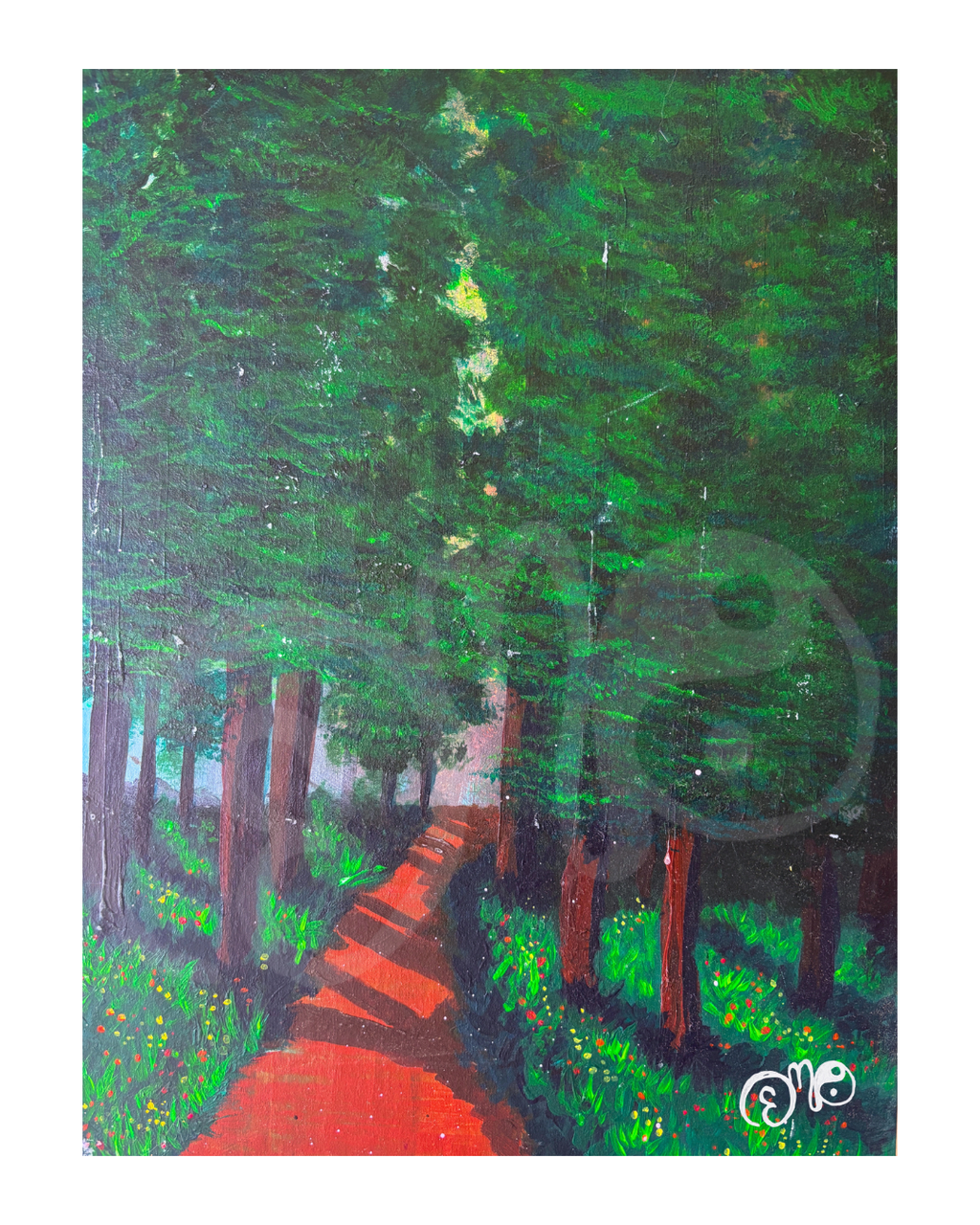 9x12" Print "Nature Pathway"